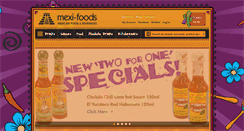 Desktop Screenshot of mexifoods.co.nz